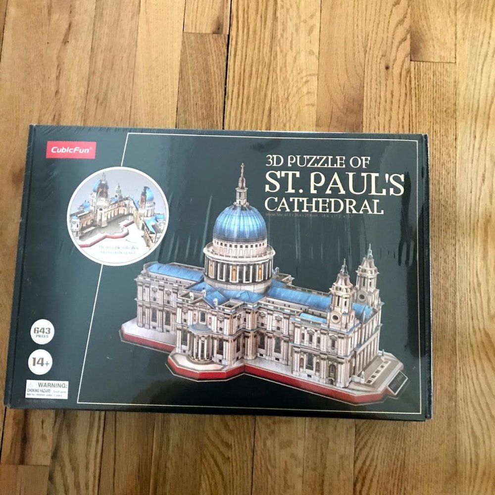 Saint Paul's Cathedral 3D Puzzles (BNIB)